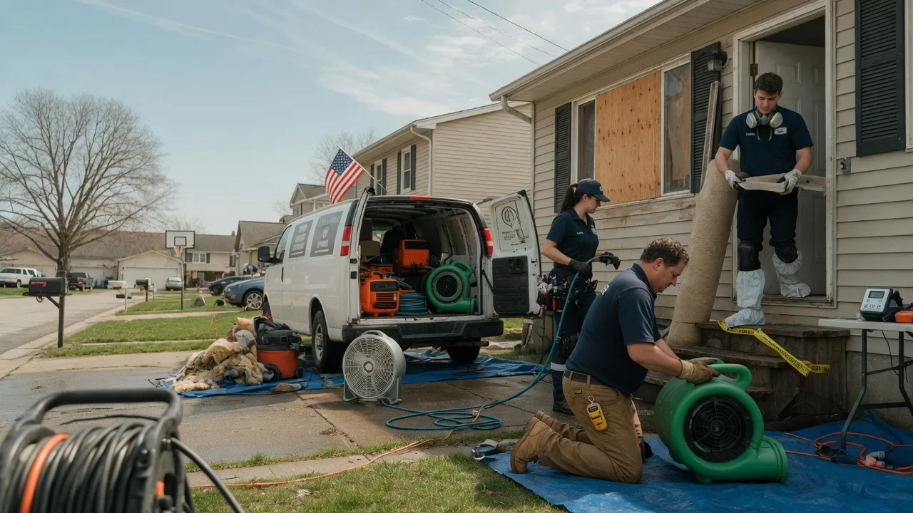 Water Damage Restoration in Rensselaer, IN near me